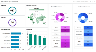 Bitly Links Analysis Dashboard
